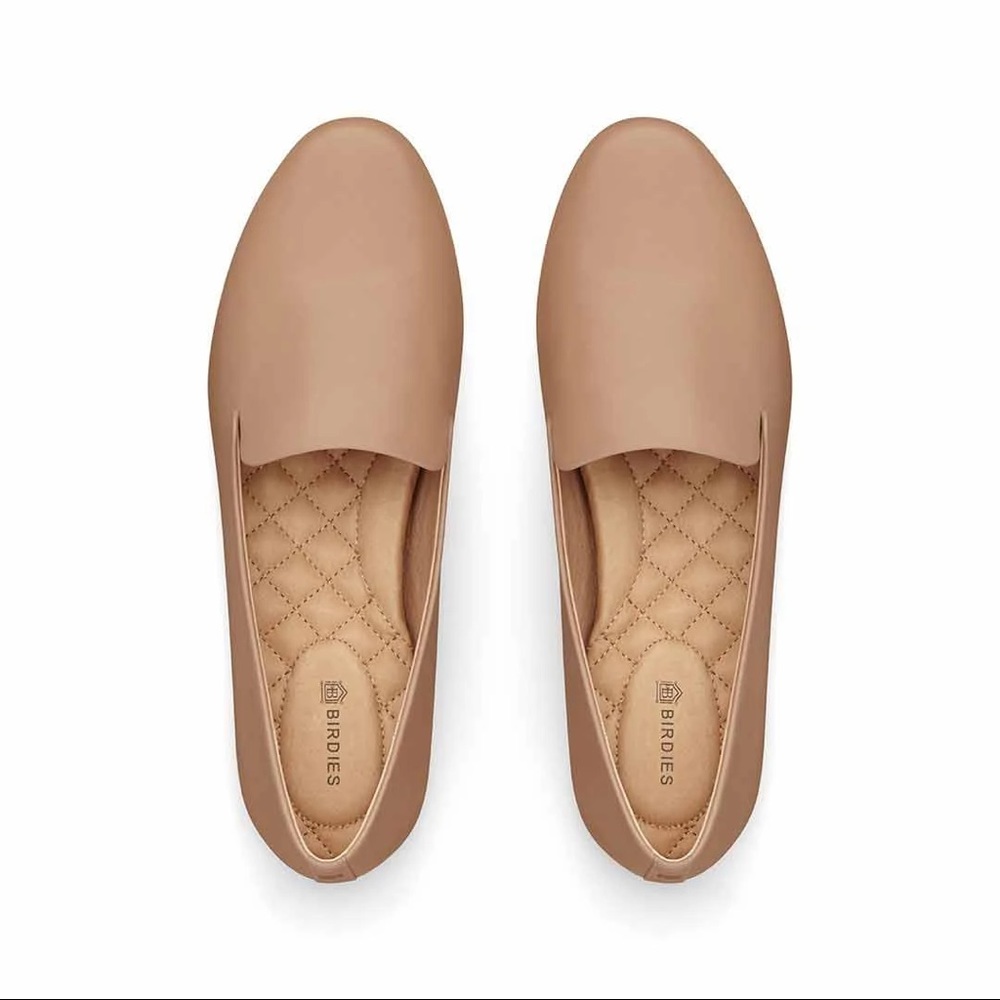 Birdies size 7.5 Taupe Leather The Starling